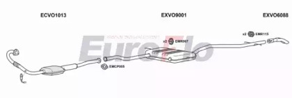 Система выпуска ОГ EuroFlo VO85023 3011A